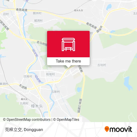 莞樟立交 map
