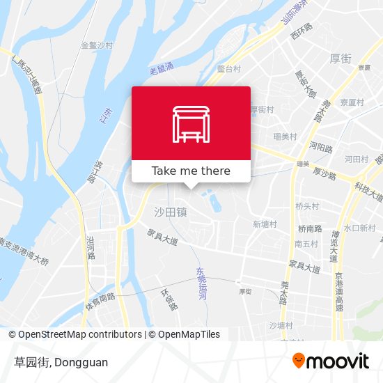 草园街 map