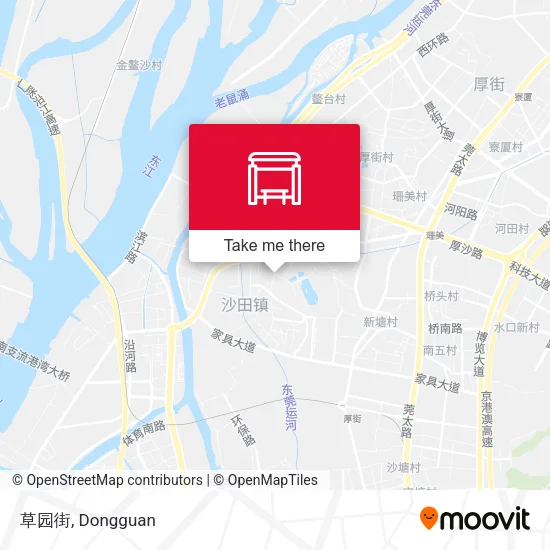草园街 map