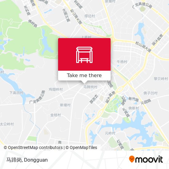 马蹄岗 map