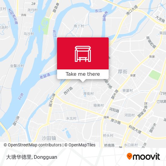 大塘华德里 map