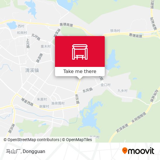 马山厂 map