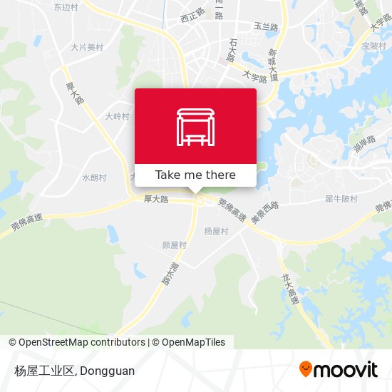 杨屋工业区 map
