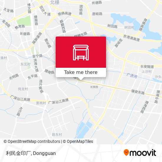 利民金印厂 map
