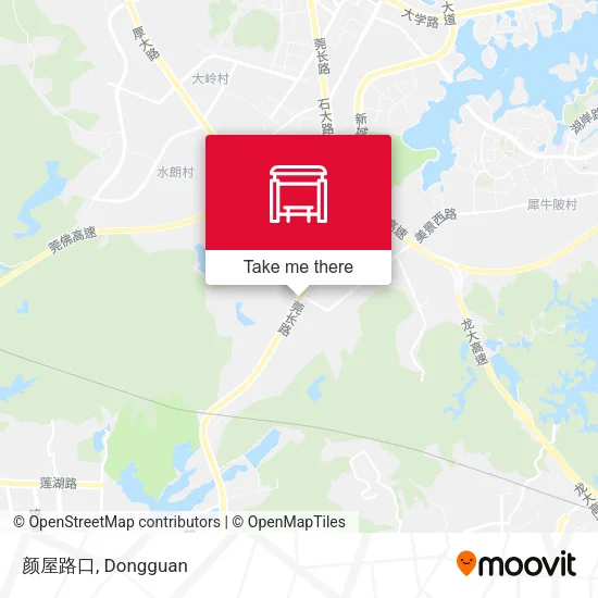 颜屋路口 map