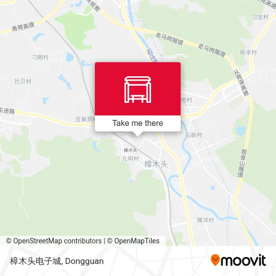 樟木头电子城 map