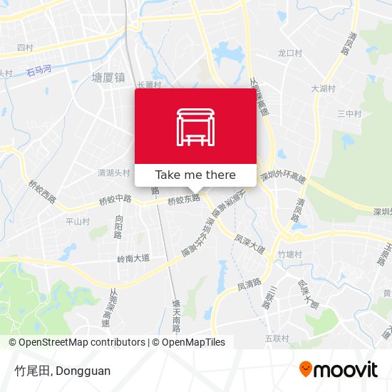 竹尾田 map