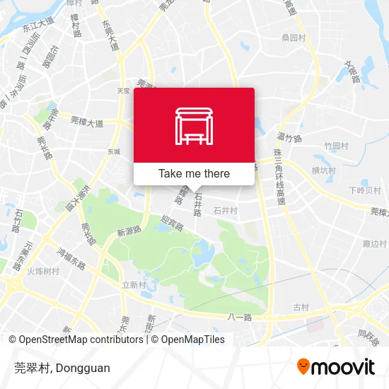 莞翠村 map