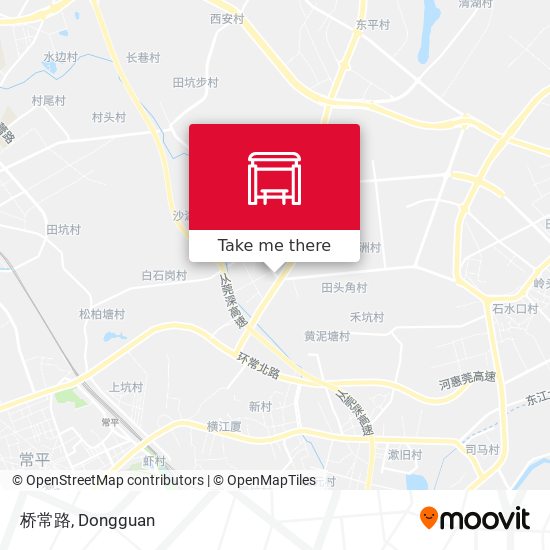 桥常路 map