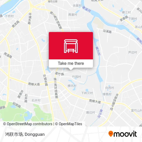 鸿联市场 map
