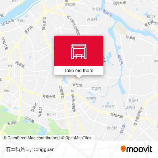 石羊街路口 map