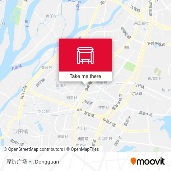 厚街广场南 map