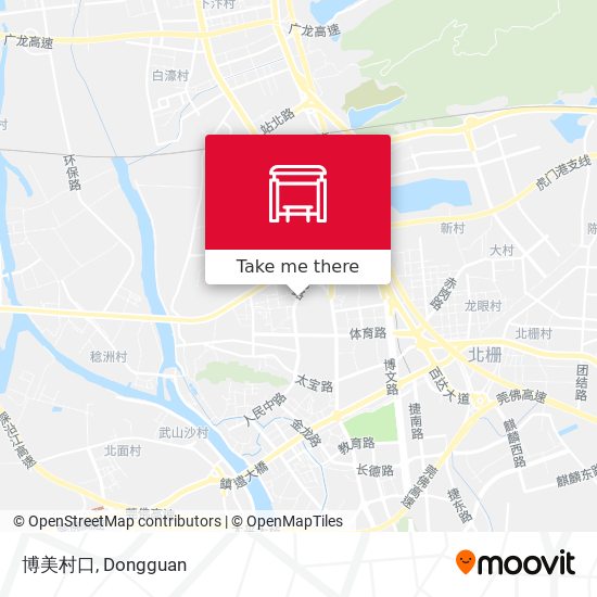 博美村口 map