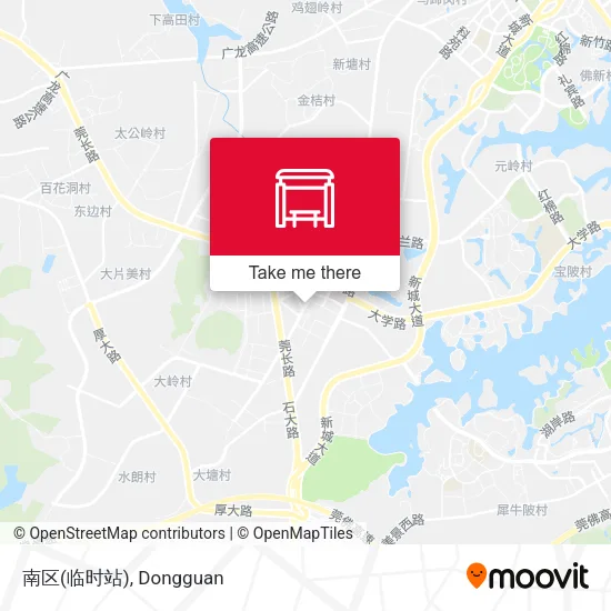 南区(临时站) map