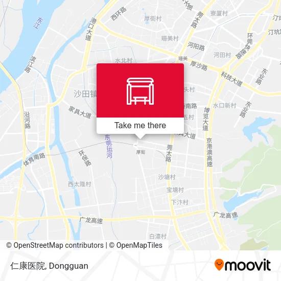 仁康医院 map