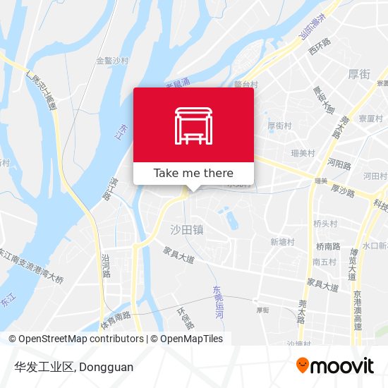 华发工业区 map