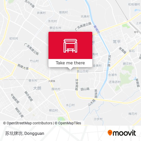 苏坑牌坊 map