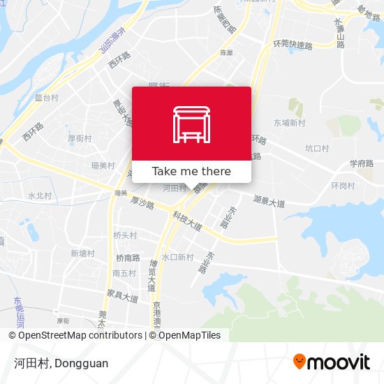 河田村 map