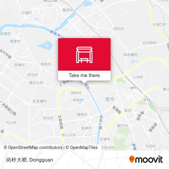 岗梓大桥 map