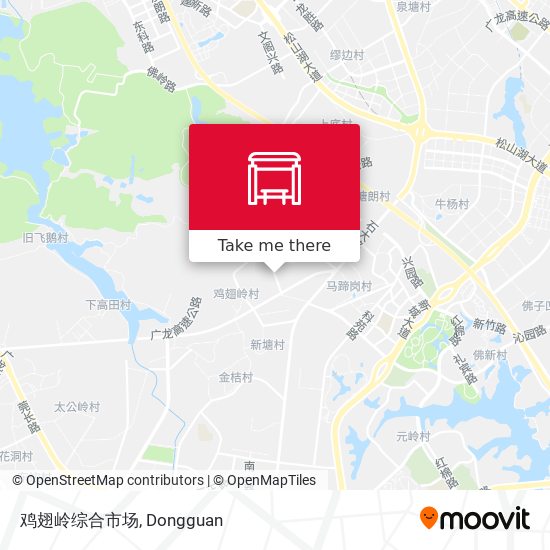 鸡翅岭综合市场 map