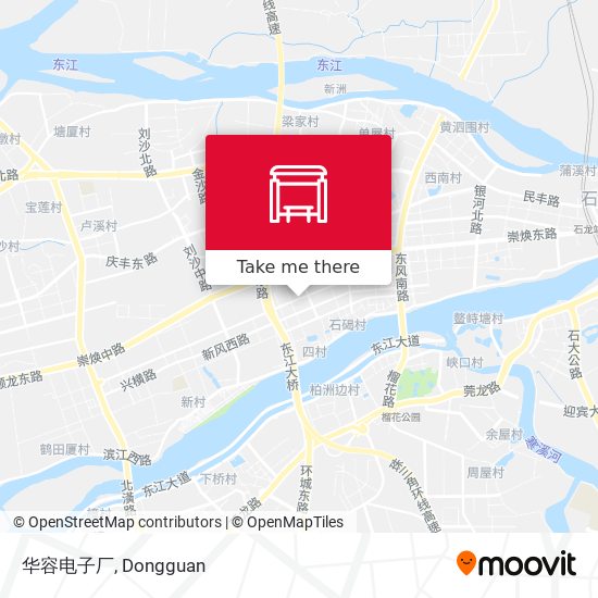华容电子厂 map
