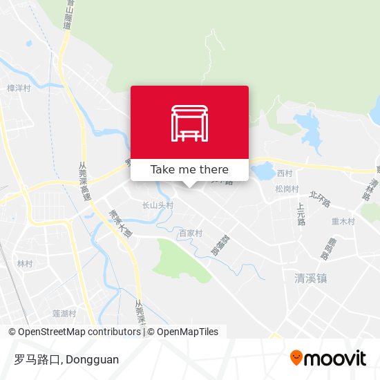 罗马路口 map