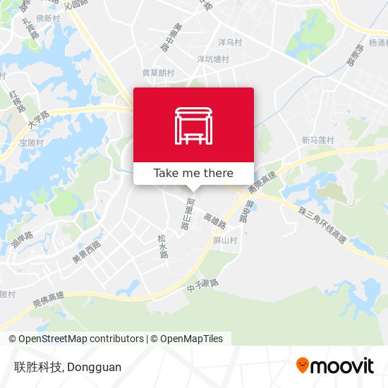 联胜科技 map