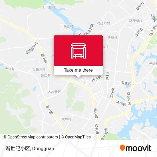新世纪小区 map