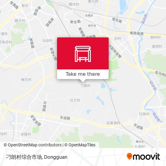 刁朗村综合市场 map