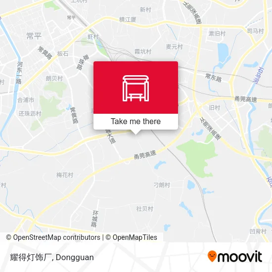 耀得灯饰厂 map