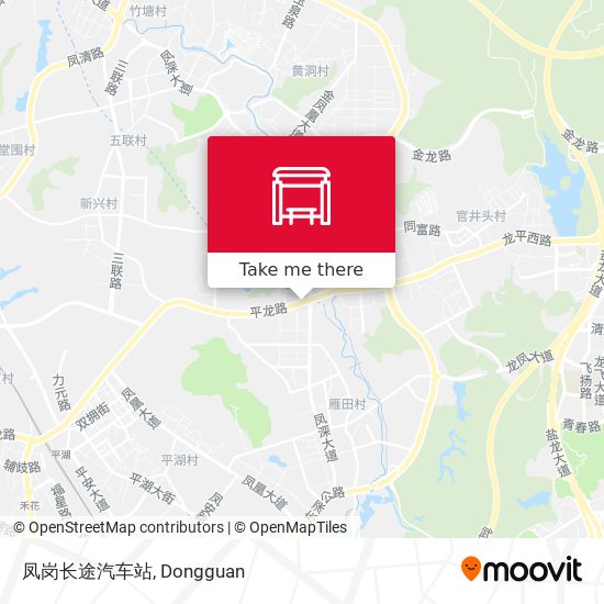 凤岗长途汽车站 map