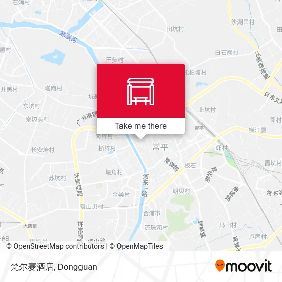 梵尔赛酒店 map