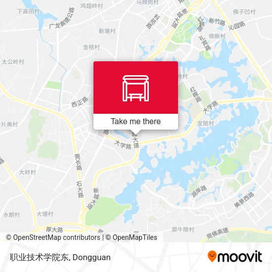 职业技术学院东 map