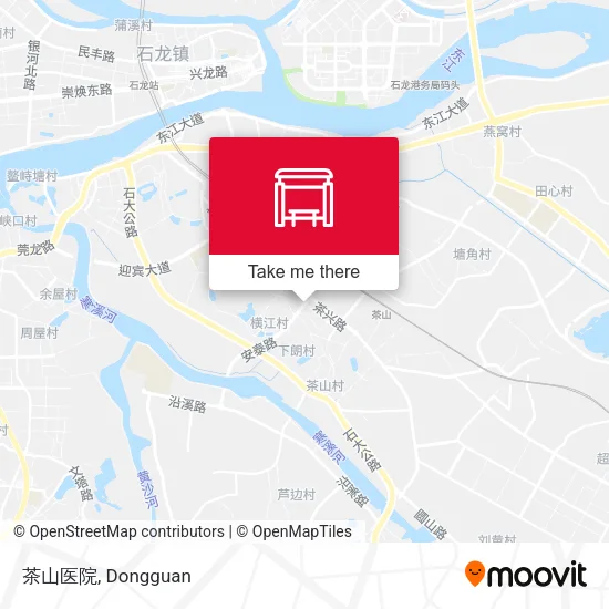 茶山医院 map
