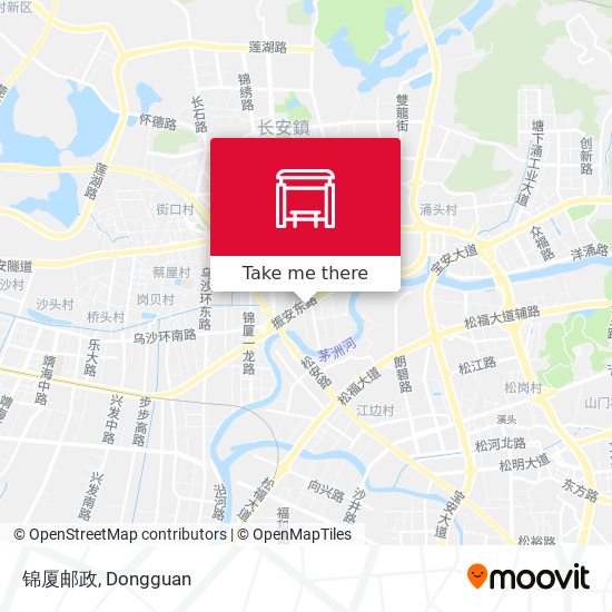 锦厦邮政 map