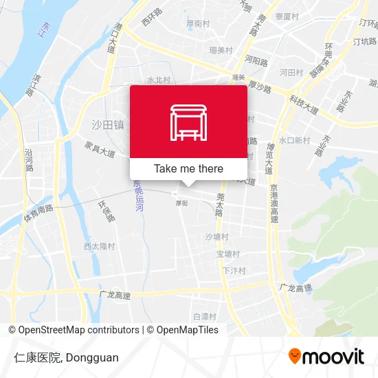 仁康医院 map