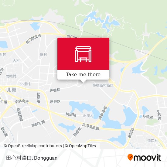 田心村路口 map