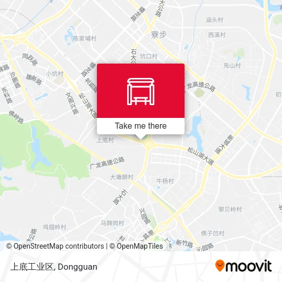 上底工业区 map
