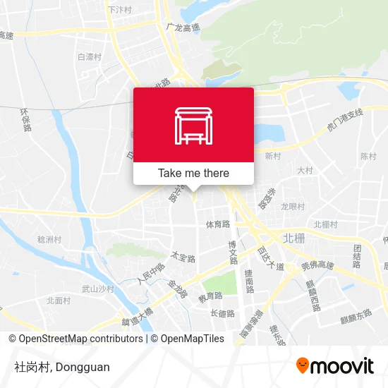 社岗村 map
