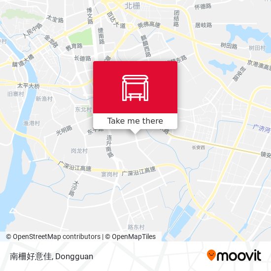 南柵好意佳 map