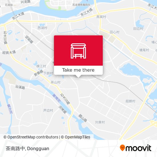 茶南路中 map