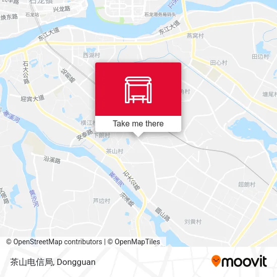 茶山电信局 map