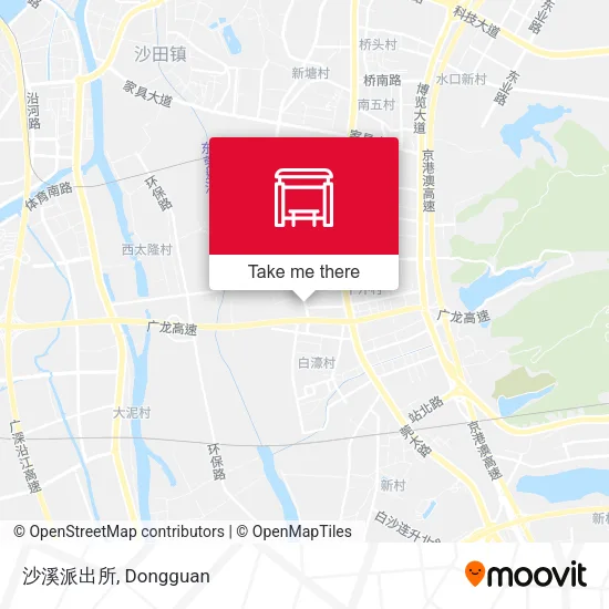 沙溪派出所 map
