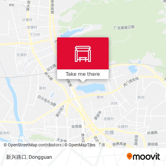 新兴路口 map