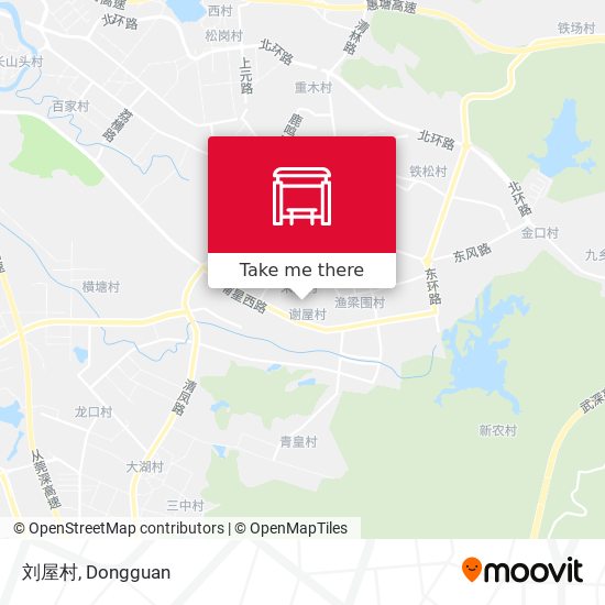 刘屋村 map