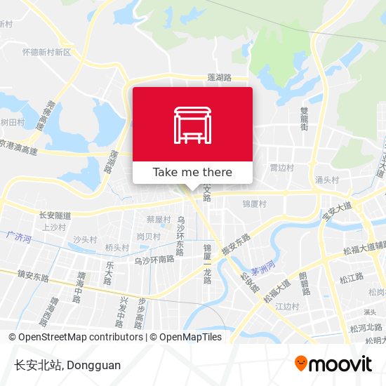 长安北站 map