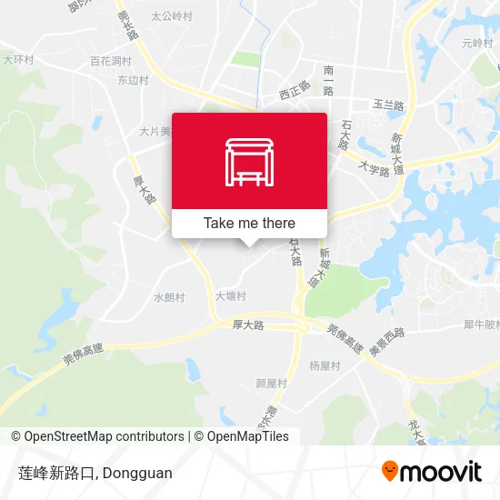 莲峰新路口 map