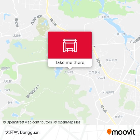大环村 map