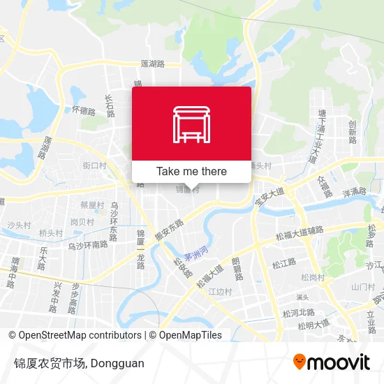 锦厦农贸市场 map