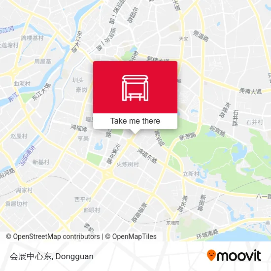 会展中心东 map